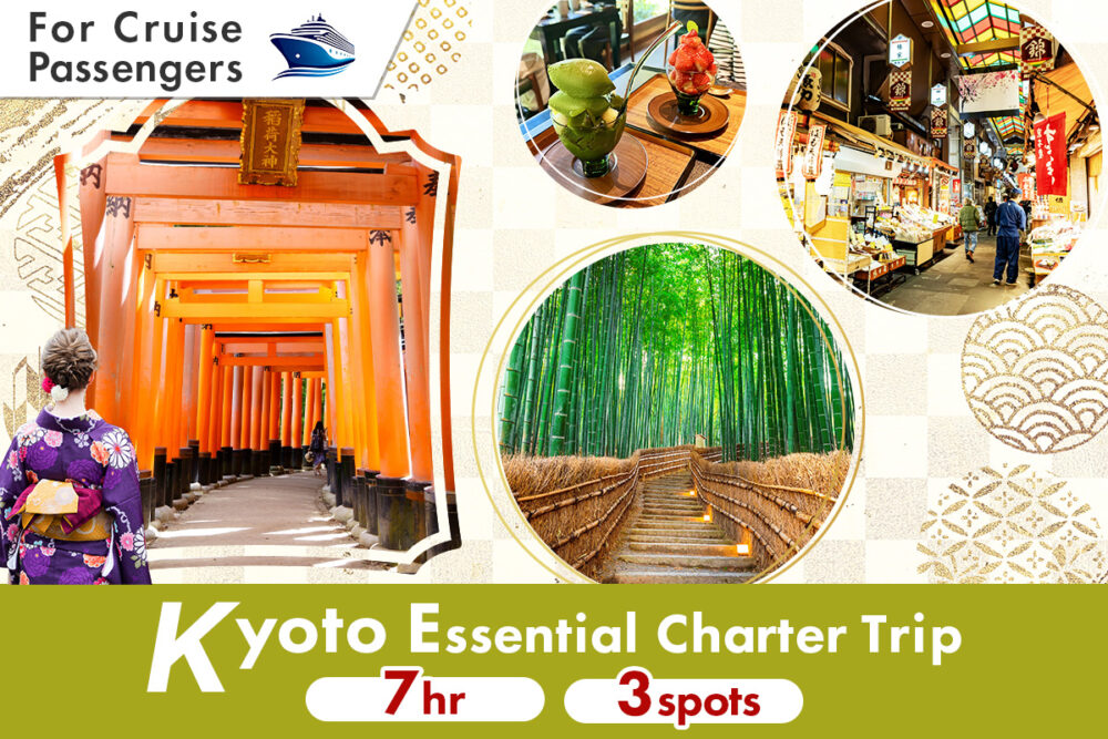 Cruise Excursion: Kyoto Essential Charter (7 Hours)