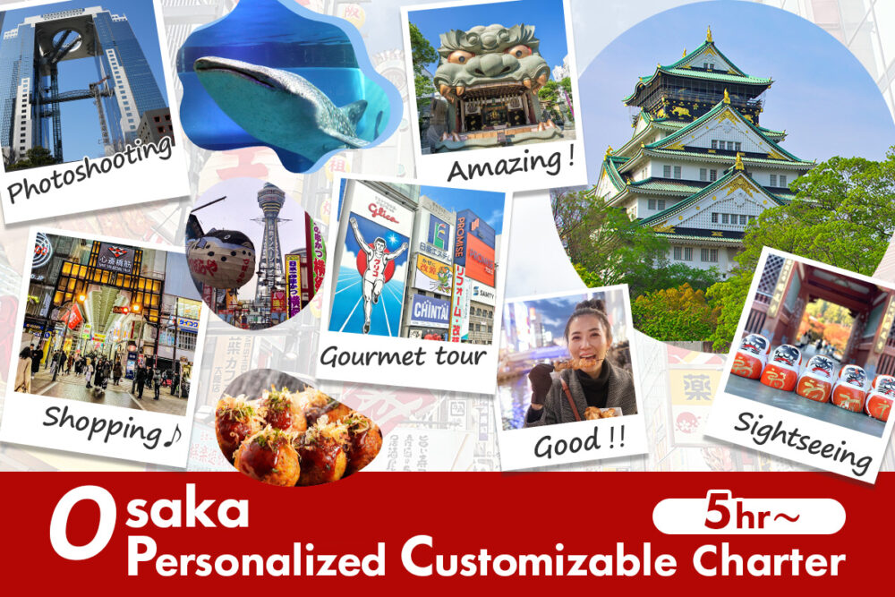 Osaka Customizable Charter from Osaka Hotel