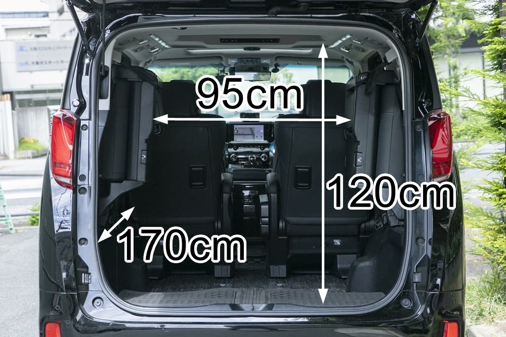Trunk photo of 6seater Minivan taxi