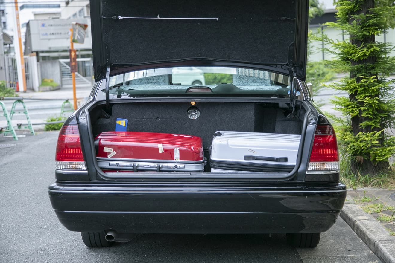 Trunk photo of standard sedan taxi